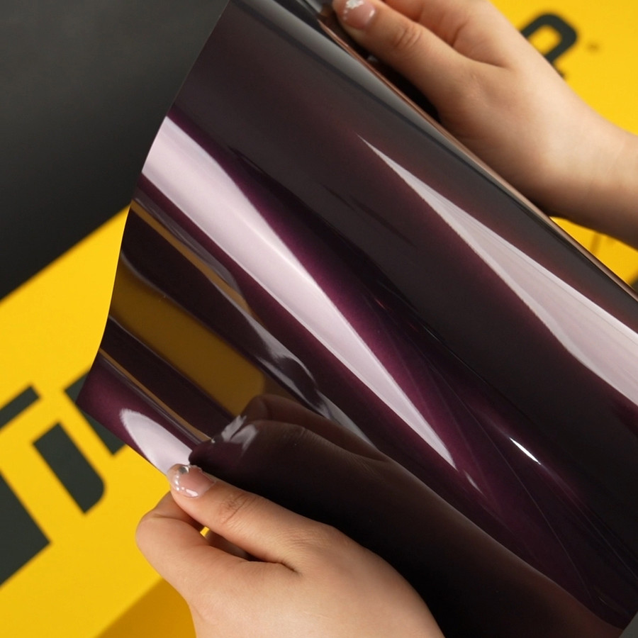 Burgundy Black (HM10-HD) Vinyl Wrap