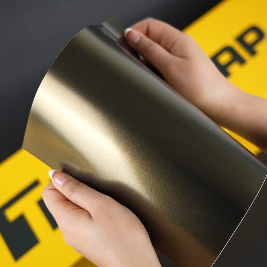 Bond Gold (ECH17) Vinyl Wrap