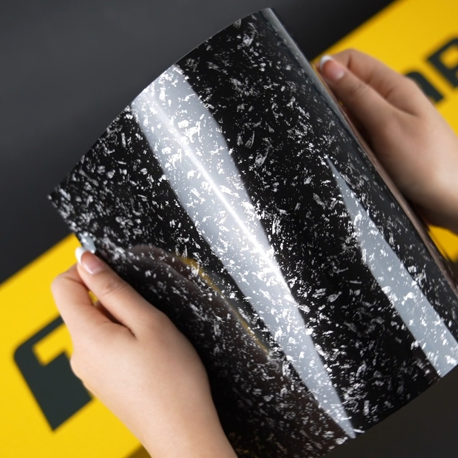 Dark Forged Carbon (RCF09-HD) Vinyl Wrap