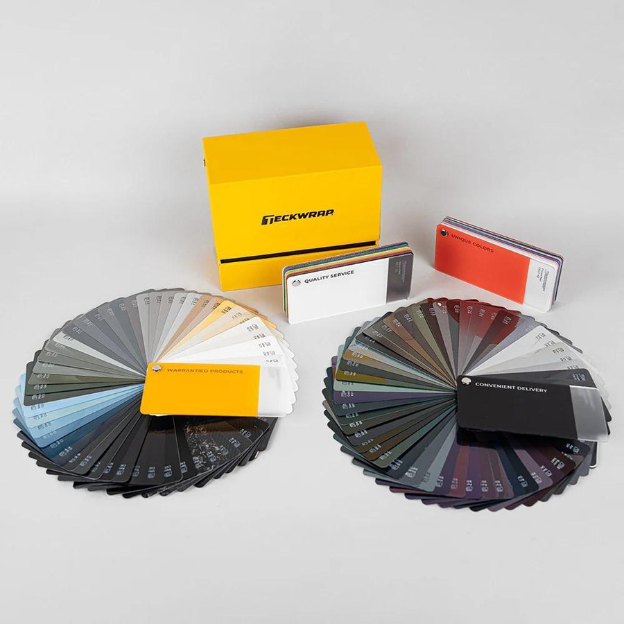 TeckWrap Vinyl Wrap Color Swatches 2025