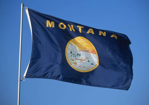 Montana State Flag - 5' x 8' - Nylon | US Flag Store