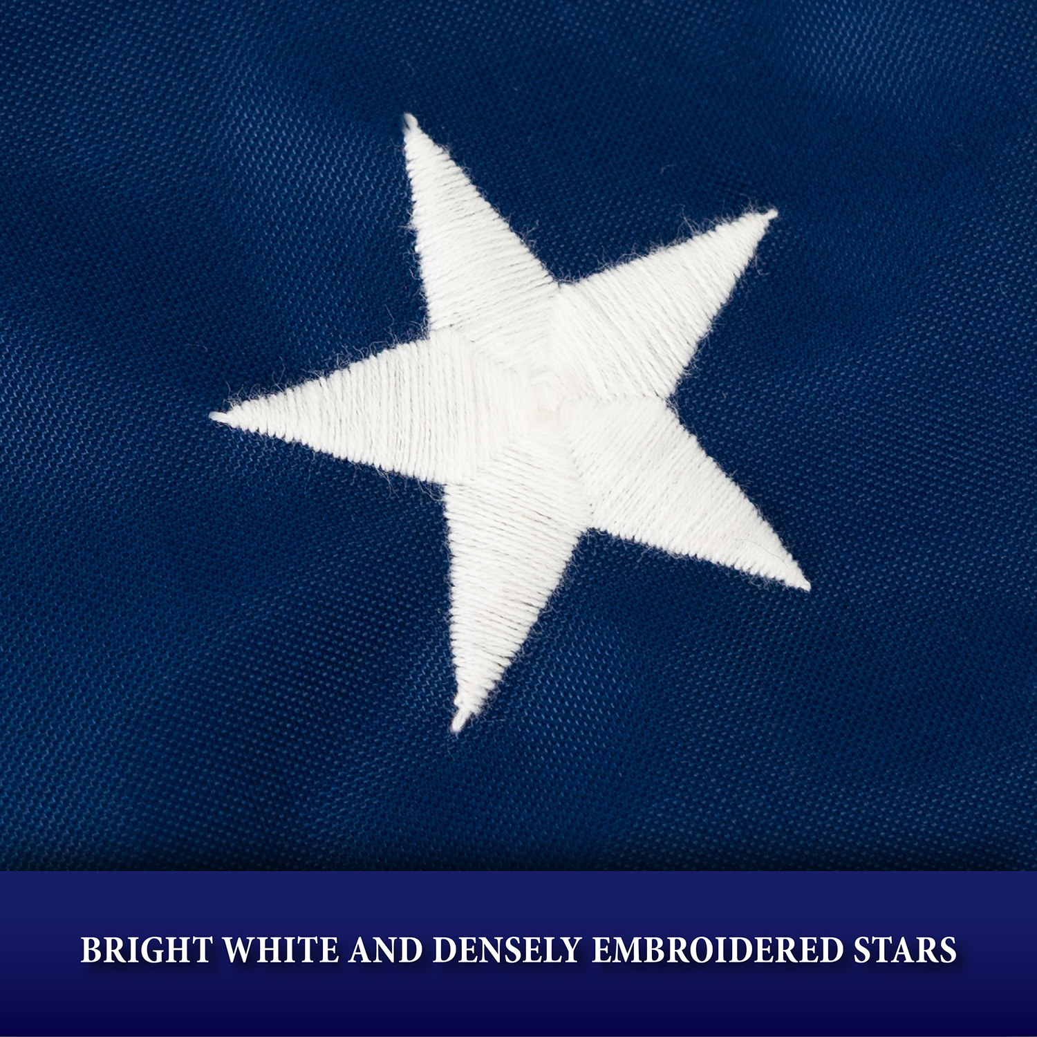 Texas and American 3x5 Feet Flags, Embroidered 210D Nylon