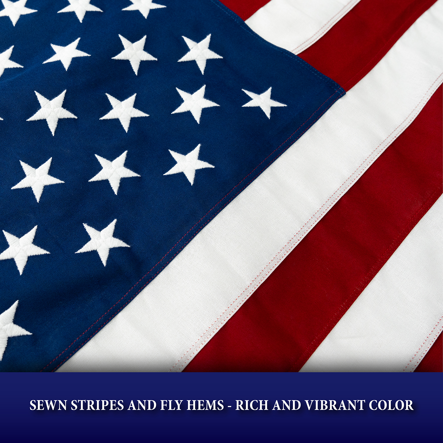 American Flag - Cotton 4 x 6 FT United States Flag with