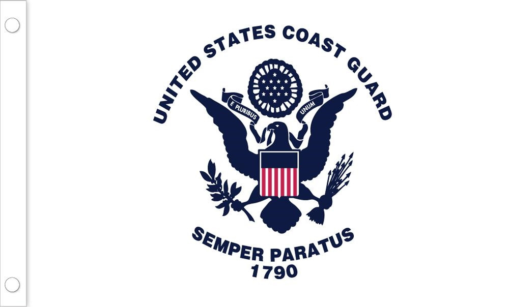 flag of the us coast guard