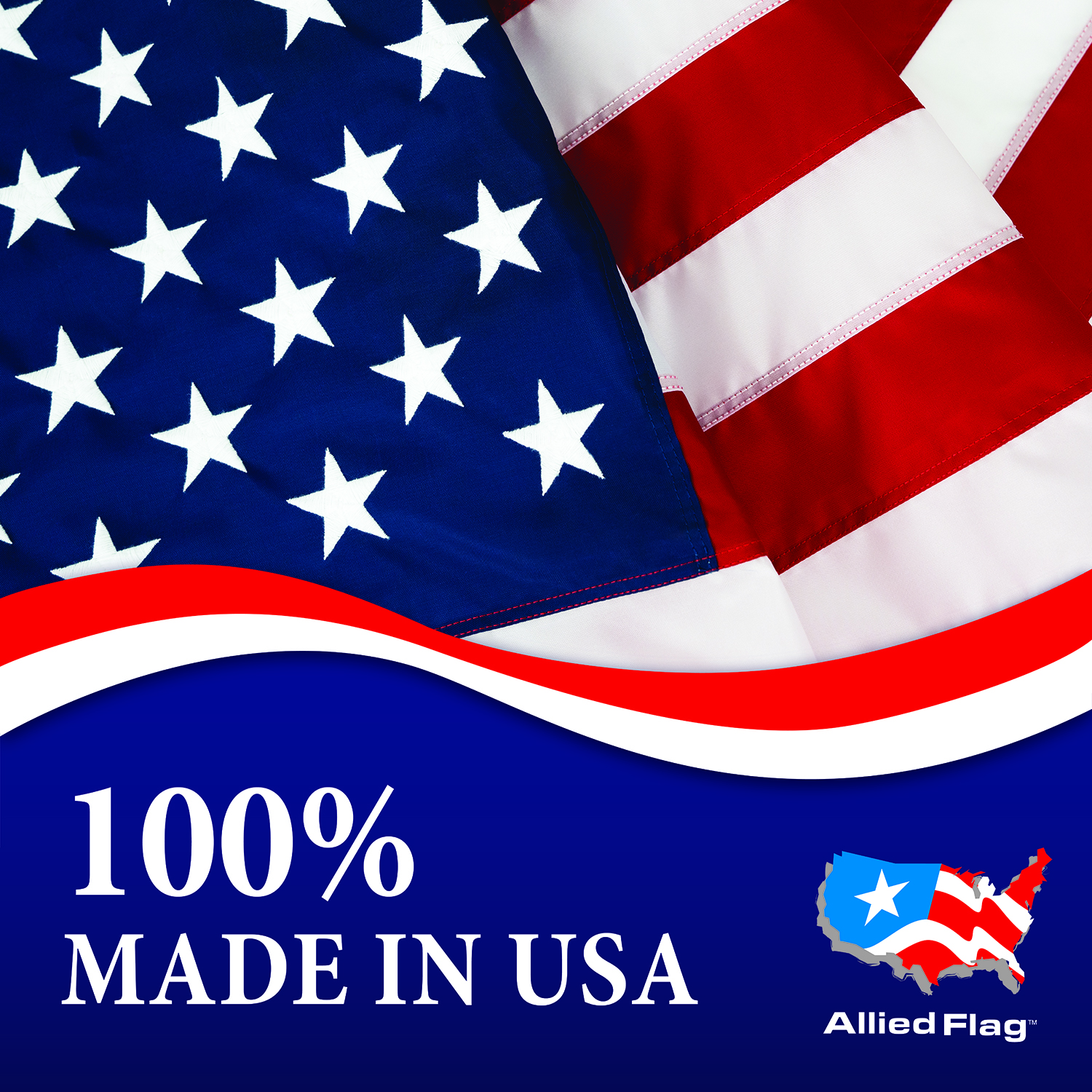 12X18 American Strong We The People USA Eagle 100D Woven Poly Nylon