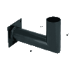 Angle Wall Mount Slip Fitter Bracket