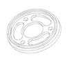 Jemm Lighting 7" round bollard base.