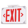 Wet Location LED Battery Backup Exit Sign Double Sided