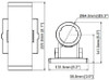 LED Wall Cylinder