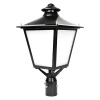 Decorative Post Light - 30W/50W/60W Selectable-3K/4K/5K 7,800 Lumen