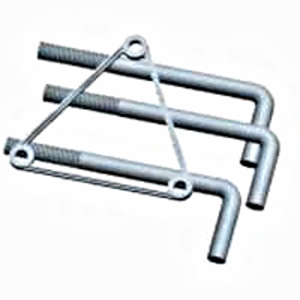 12" Anchor Bolt - Bollard Mounting Kit