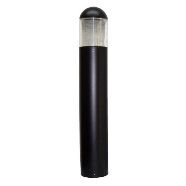 15 Watt LED 7" Round Bollard Light Dome Top and Type 3 Reflector
