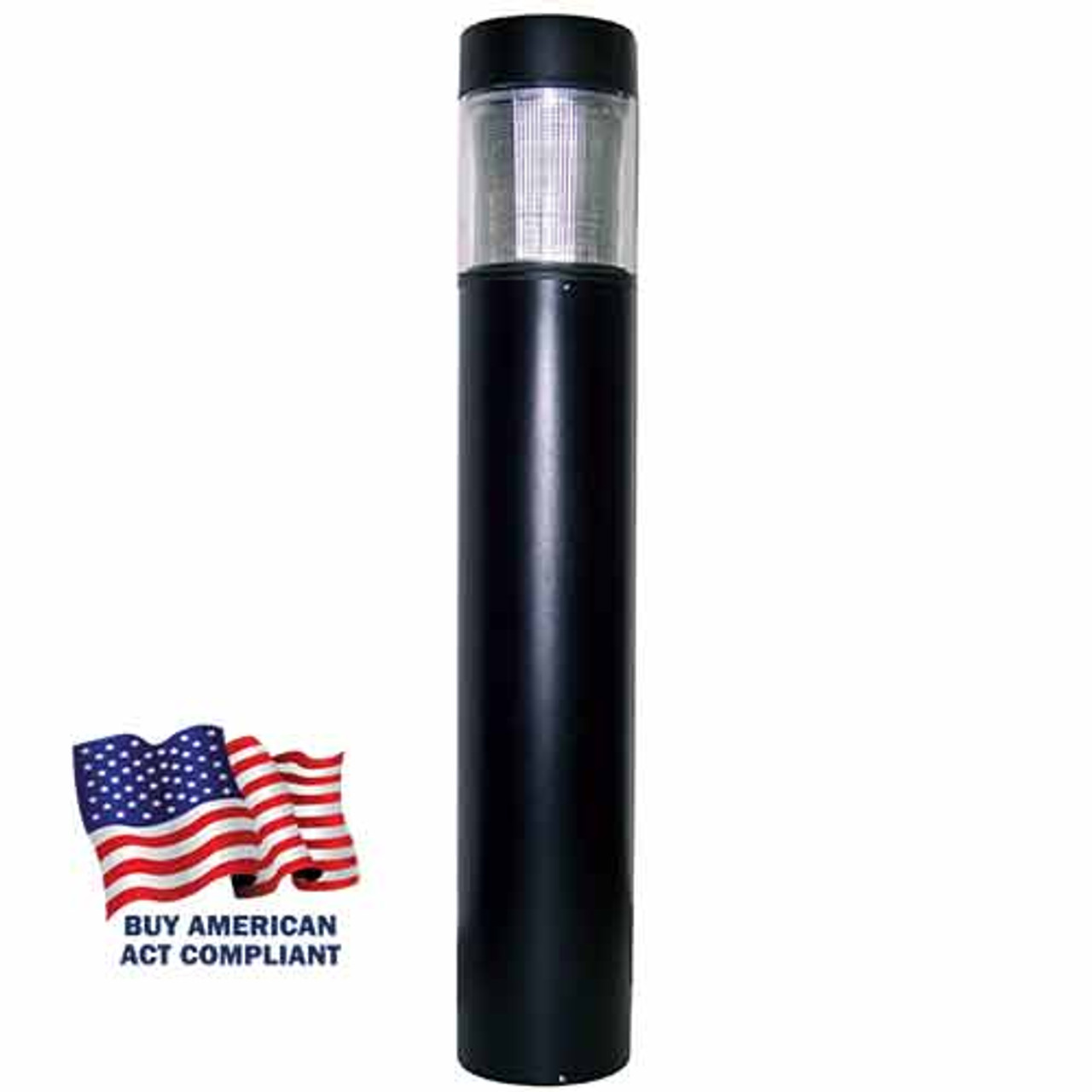 15 Watt LED 7" Bollard Flat Top and Type 3 Reflector