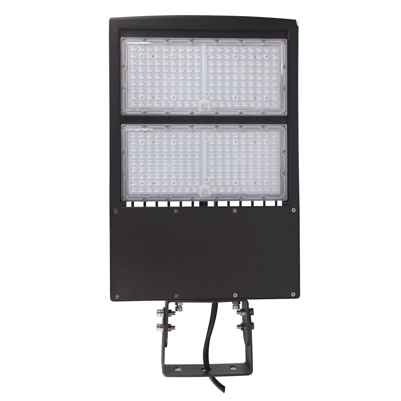 300 Watt LED Tier Drop Area Light 42,000 Lumens with Yoke Mount Front