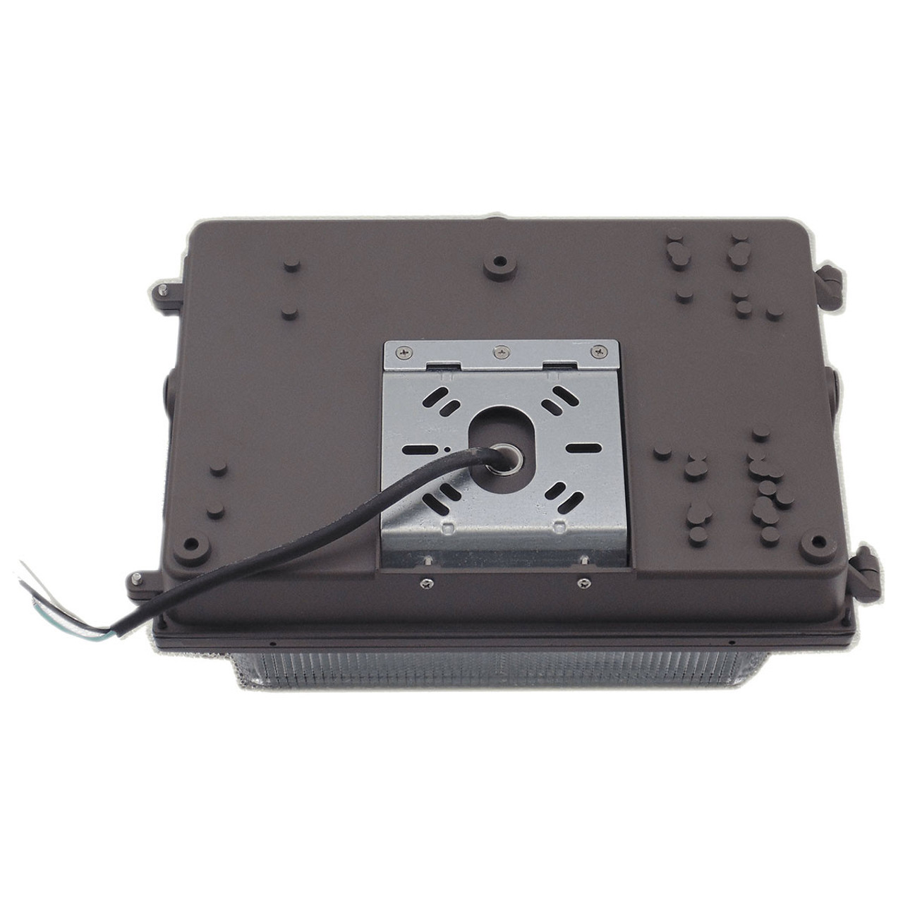 60/40/25/20 Watt LED Glass Wallpack  Back
