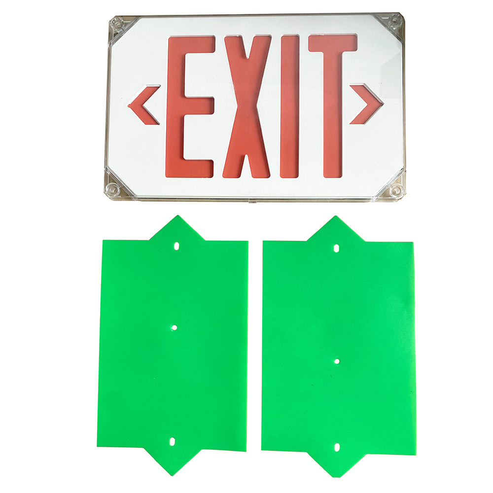 Wet Location LED Battery Backup Exit Sign Accessories