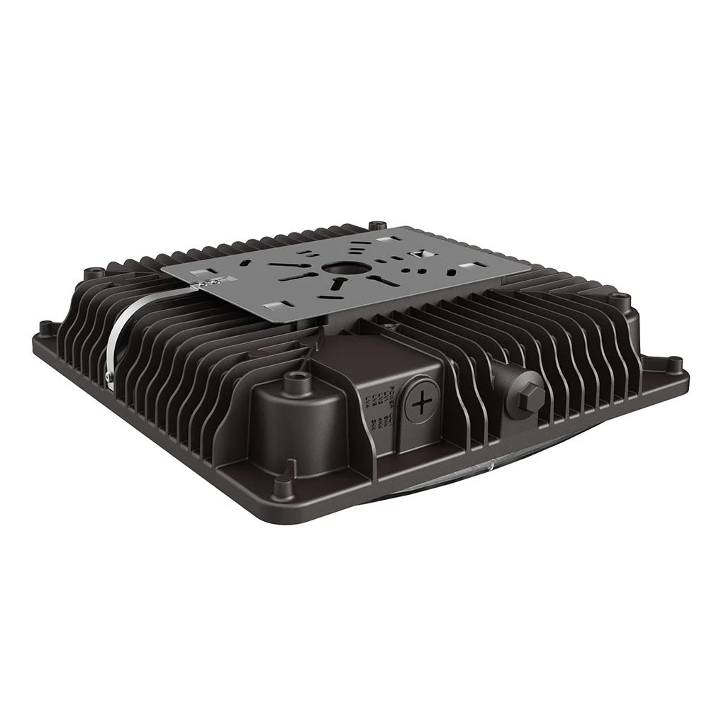 45-110W Selectable LED Slim Canopy Light Back