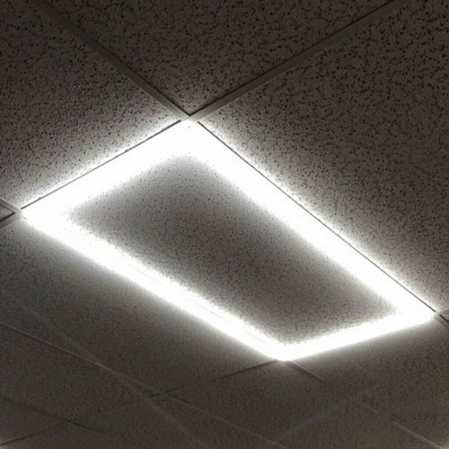 2 x 2 LED Frame Lit 20/30/40W Wattage Adjustable & Color Tunable shining.