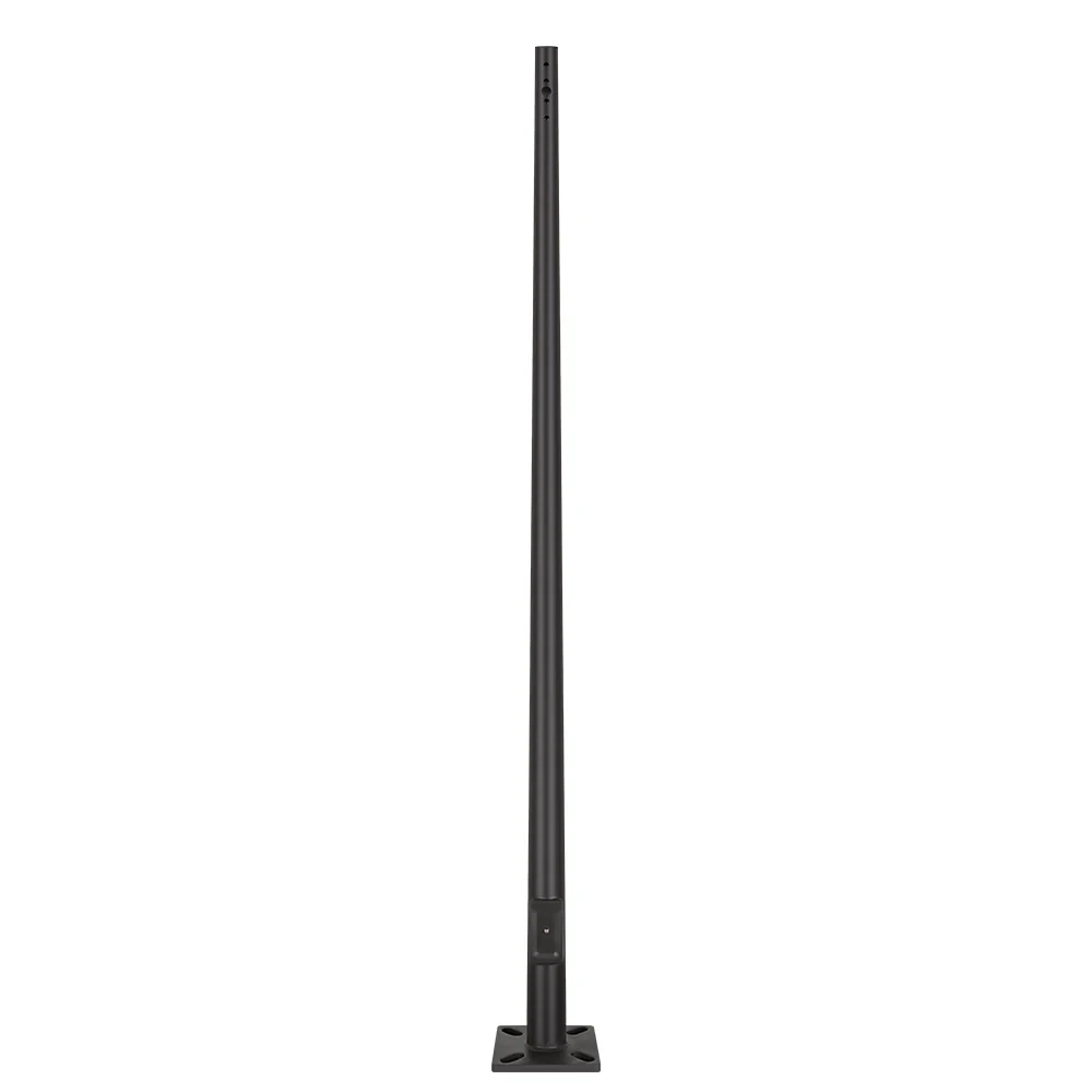 20 Foot Steel 6 Inch Round Tapered Light Pole