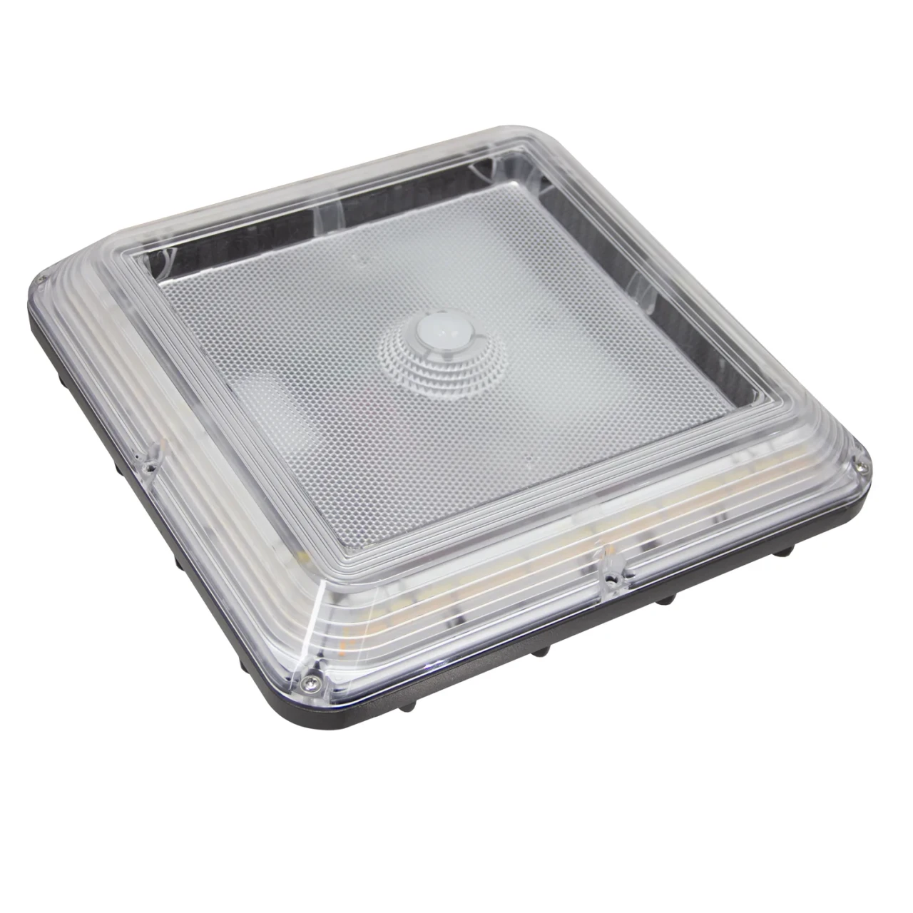 60W/80W/100W Wattage Selectable LED Canopy Light-CCT 3K/4K/5K 120~277V Top