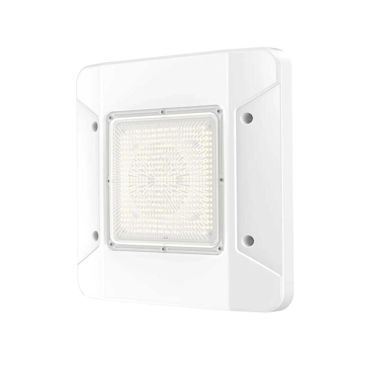 15'' Square 150W LED Canopy Light CCT 5700K 120~277V 20,100 Lumens