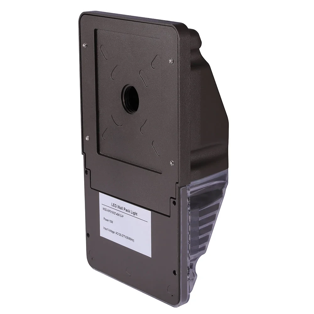 25W LED Wall Pack Light With Photocell Back