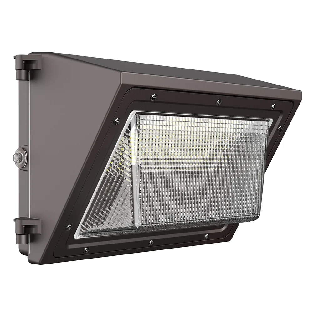48W-120W Selectable LED Glass Wall Pack Light with Photocell