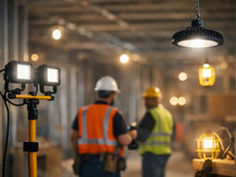 Commercial Lighting That Fits the Job Site