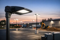 Selectable Wattage Area Lights for Smarter Sites