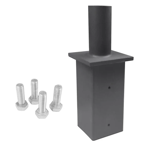 4 x 4 Pole Top Single Tenon with screws