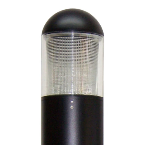 15 Watt LED 7" Round Bollard Light Dome Top and Type 3 Reflector