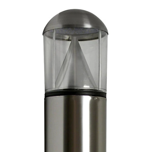 Stainless Steel 15W LED Bollard Dome Top Cone Reflector