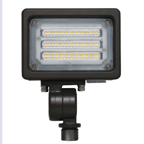 15 Watt LED Flood Light 2,000 Lumens Knuckle Mount
