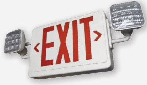 LED Exit/Emergency Light Combo 1 or 2 Face LED Exit/Emergency Light Combo 1 or 2 Face