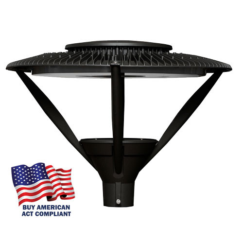 176 Watt LED Round Post Top Street Light