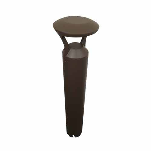 UFO Head Bollard with Selectable Lumen and Kelvin Options - Top View
