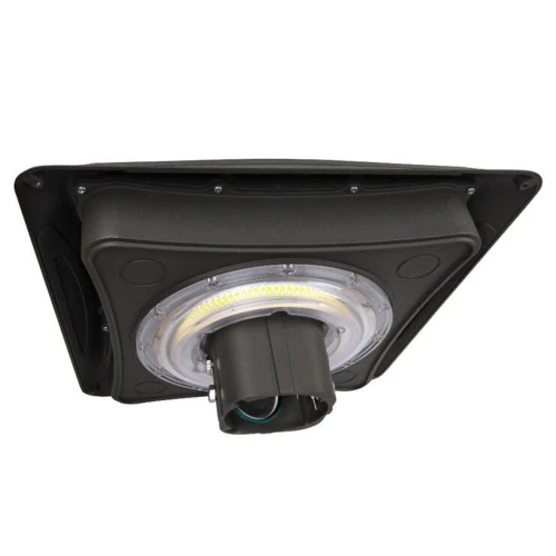 150W LED Post Top Flat Top Light Side View
