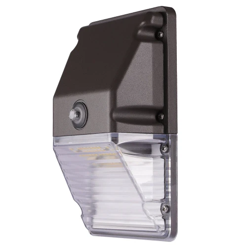 25W LED Wall Pack Light With Photocell Side 