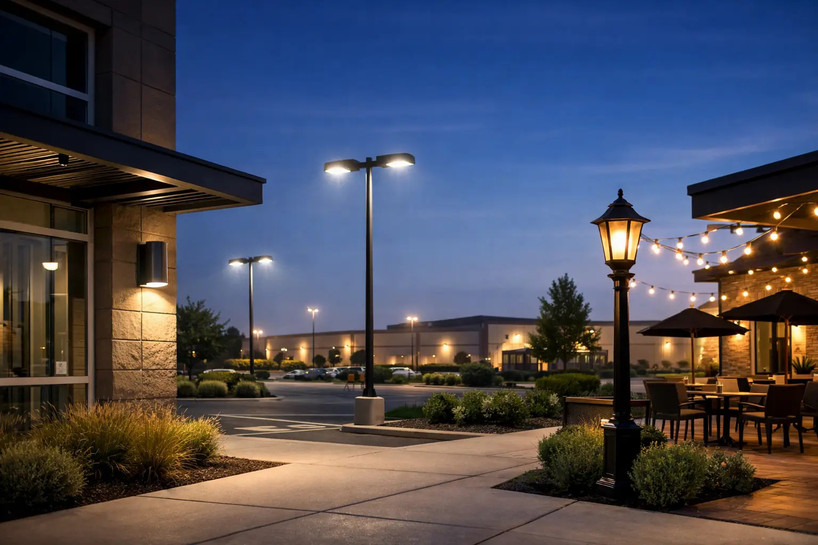 Commercial Outdoor Lighting That Fits the Job