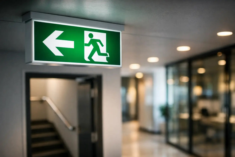 Emergency Exit Signs for Commercial Buildings