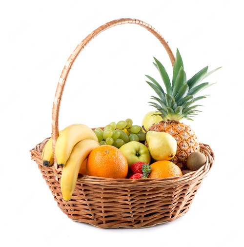 Fresh fruit basket for delivery in Italy