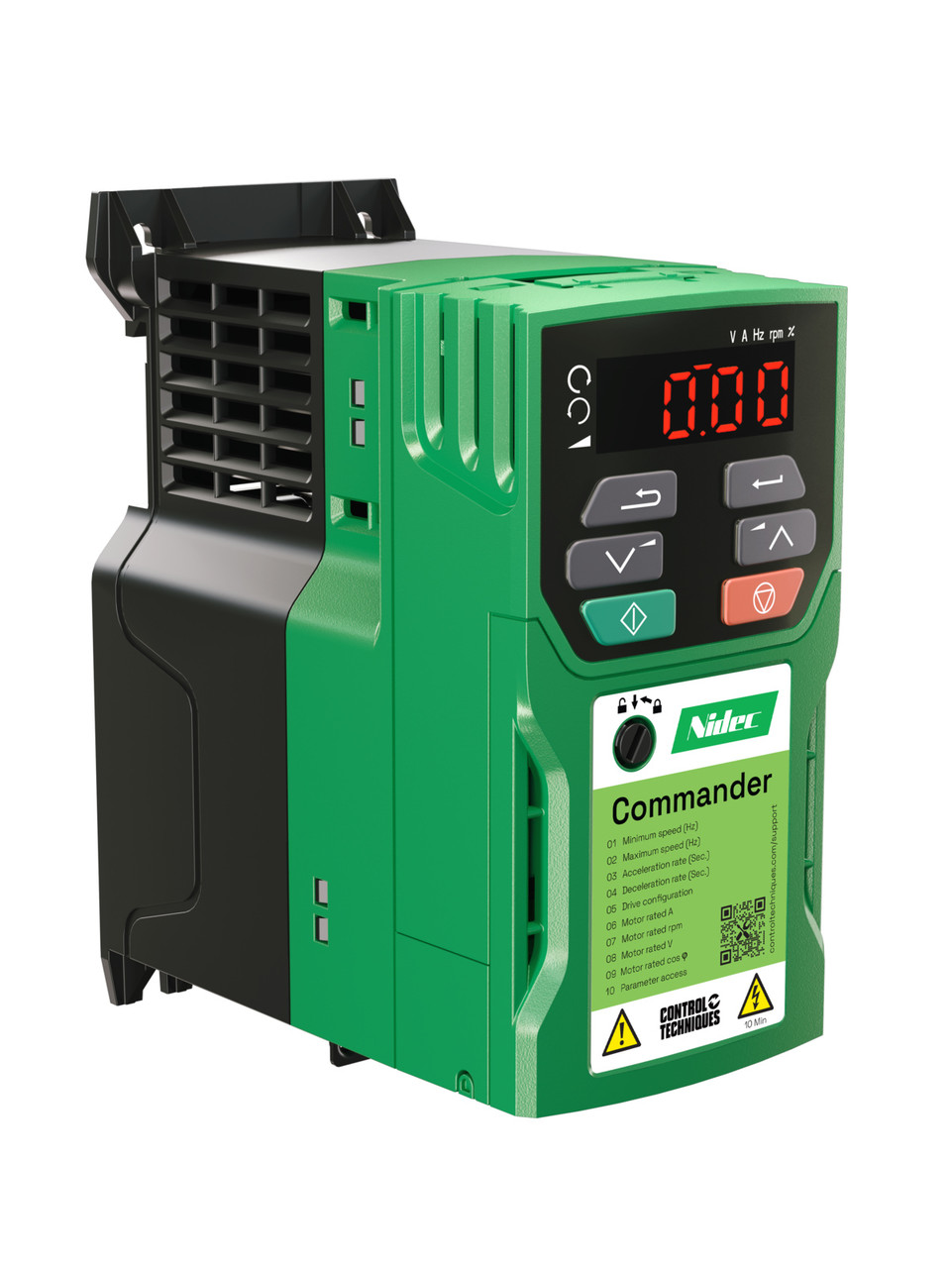 C300-01200033A10101AB100 Nidec Control Techniques Commander C300 Left