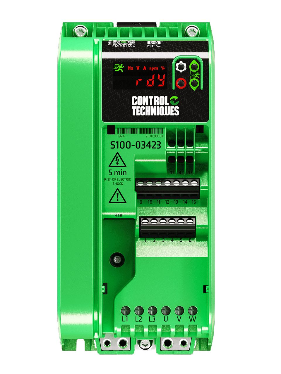 S100-03D13-0B0000 Nidec Control Techniques Commander S100