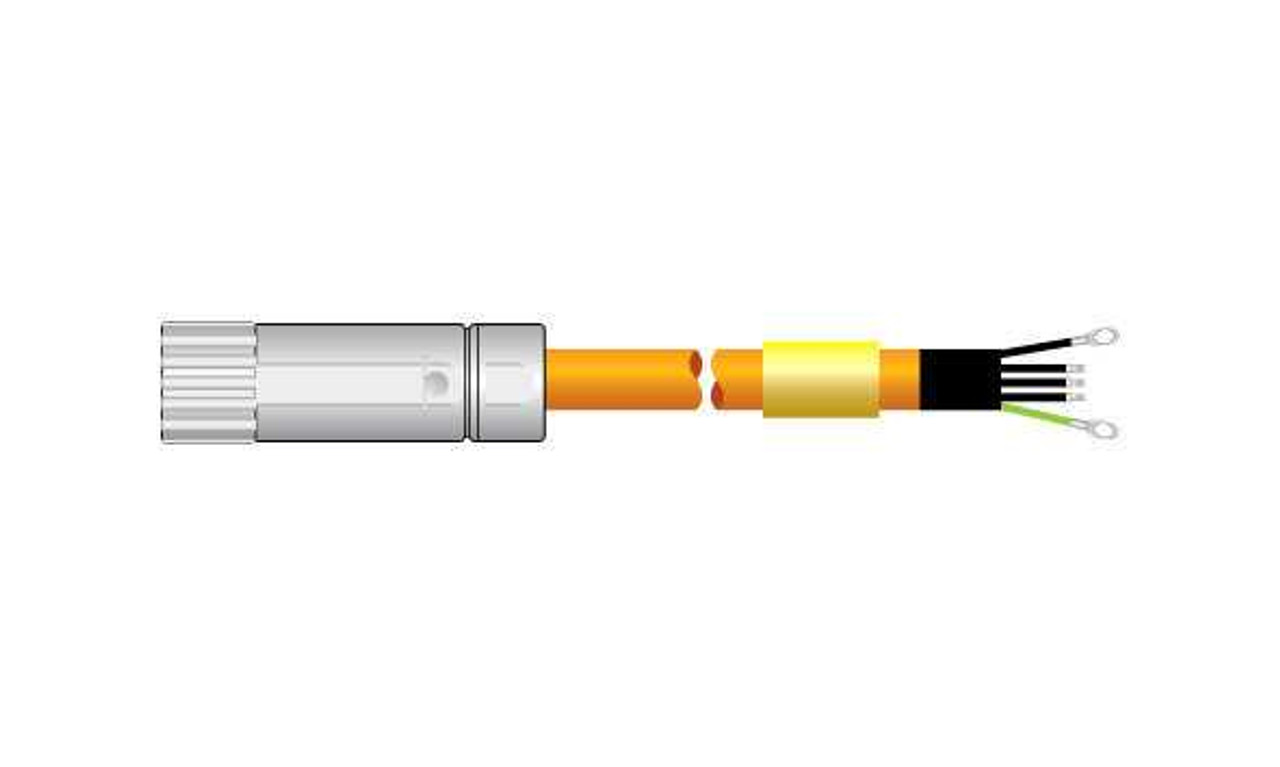 MSBBAA0100 Nidec Control Techniques Servo Motor Cable 10 Meters