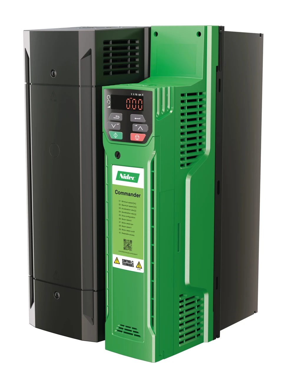 C200-06500100A10101AB100 Nidec Control Techniques 7.5HP VFD Commander C200 Right