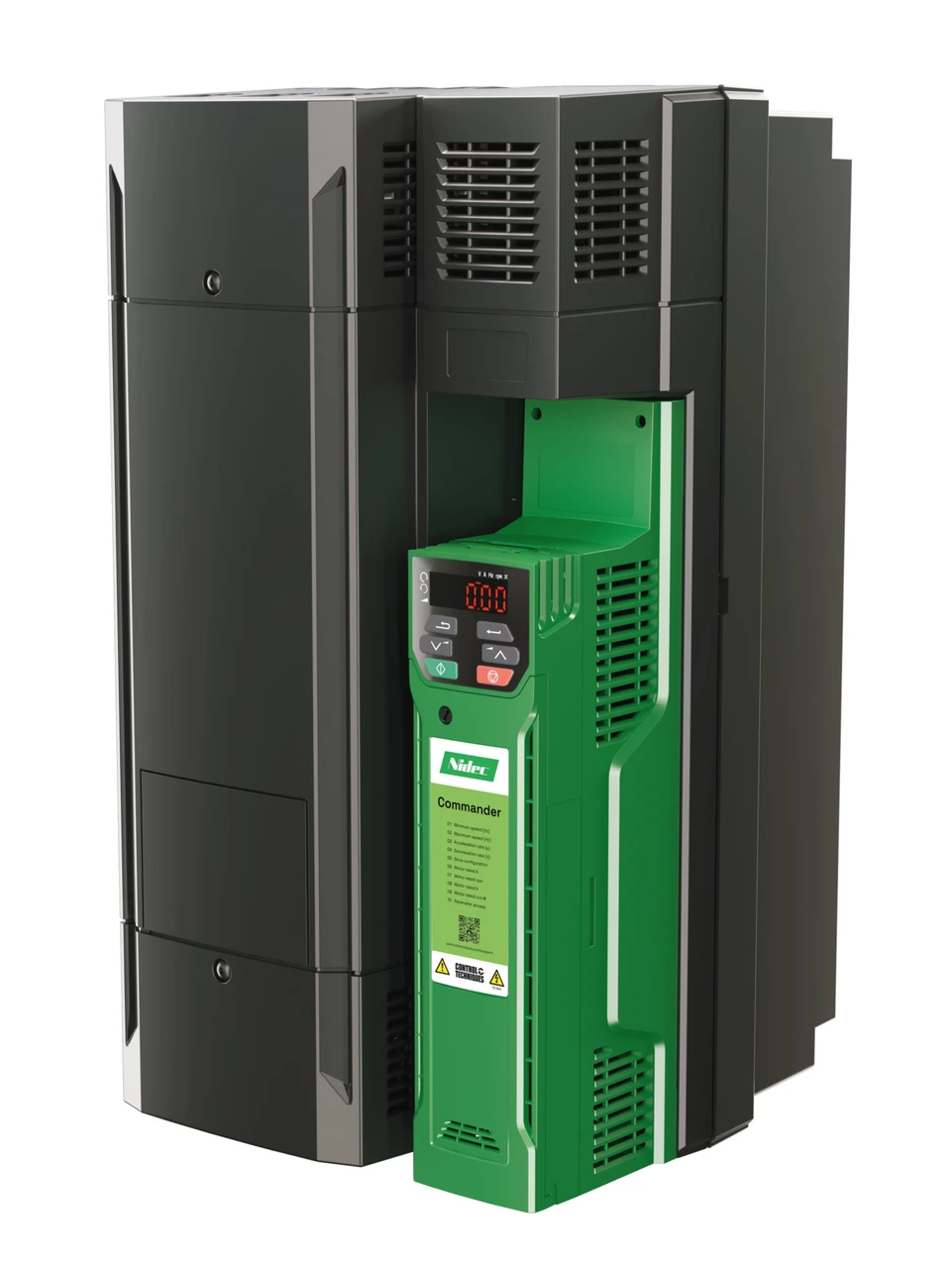 C200-07600240A10101AB100 Nidec Control Techniques 25HP VFD Commander C200 Right