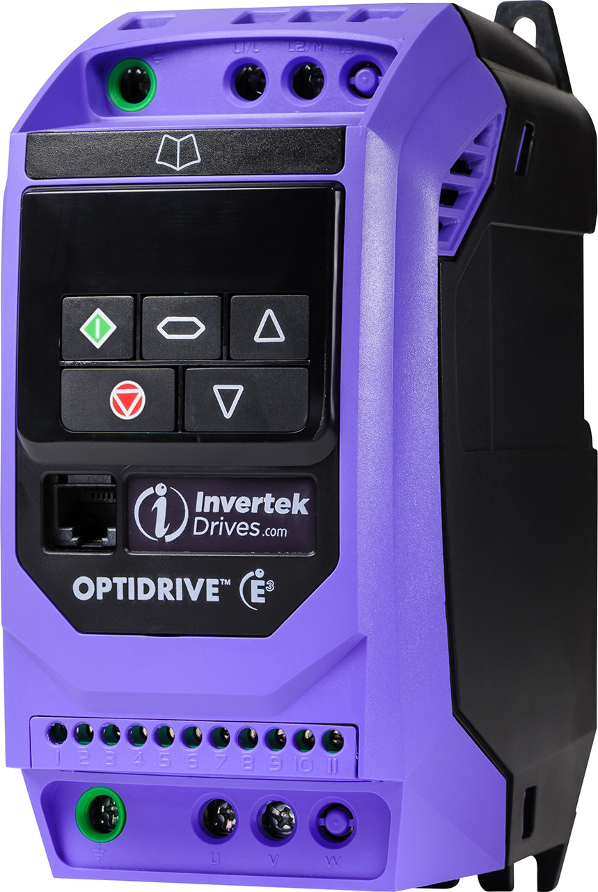 ODE-3-140022-3F12 Invertek Drives OptiDrive E3 1HP