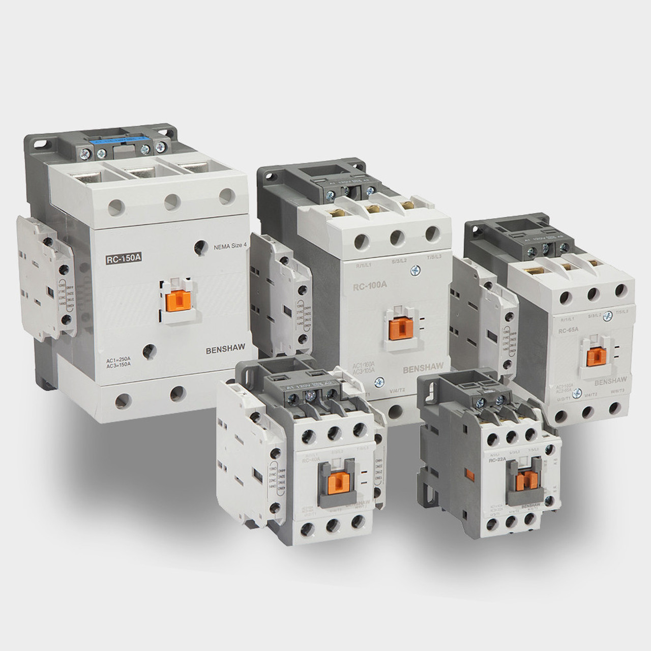 RC-32A-56AC240 Benshaw NEMA Rated Three Pole Contactor 32A RC-32A-56AC240 Benshaw NEMA Rated Three Pole Contactor 32A
