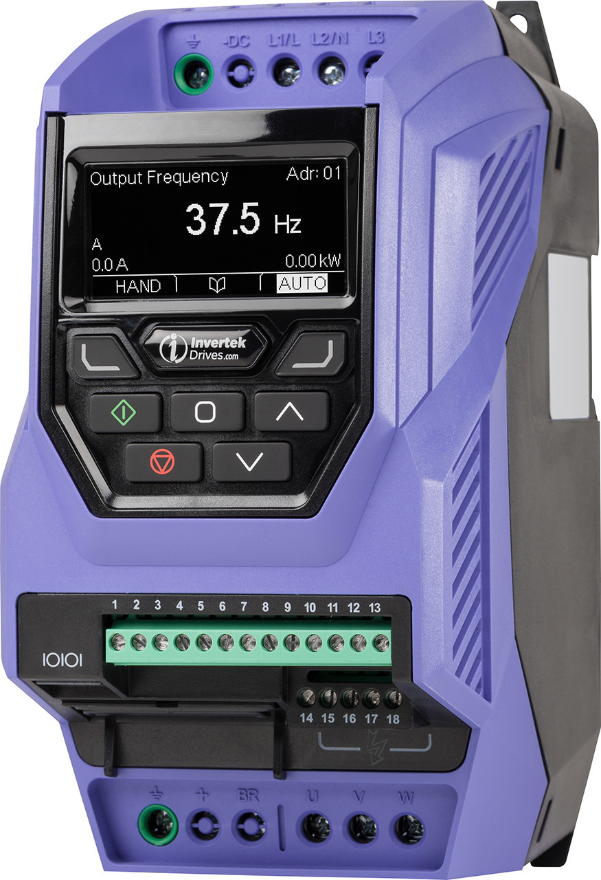 ODV-3-220070-1F12-MN Invertek Drives OptiDrive Eco 2HP