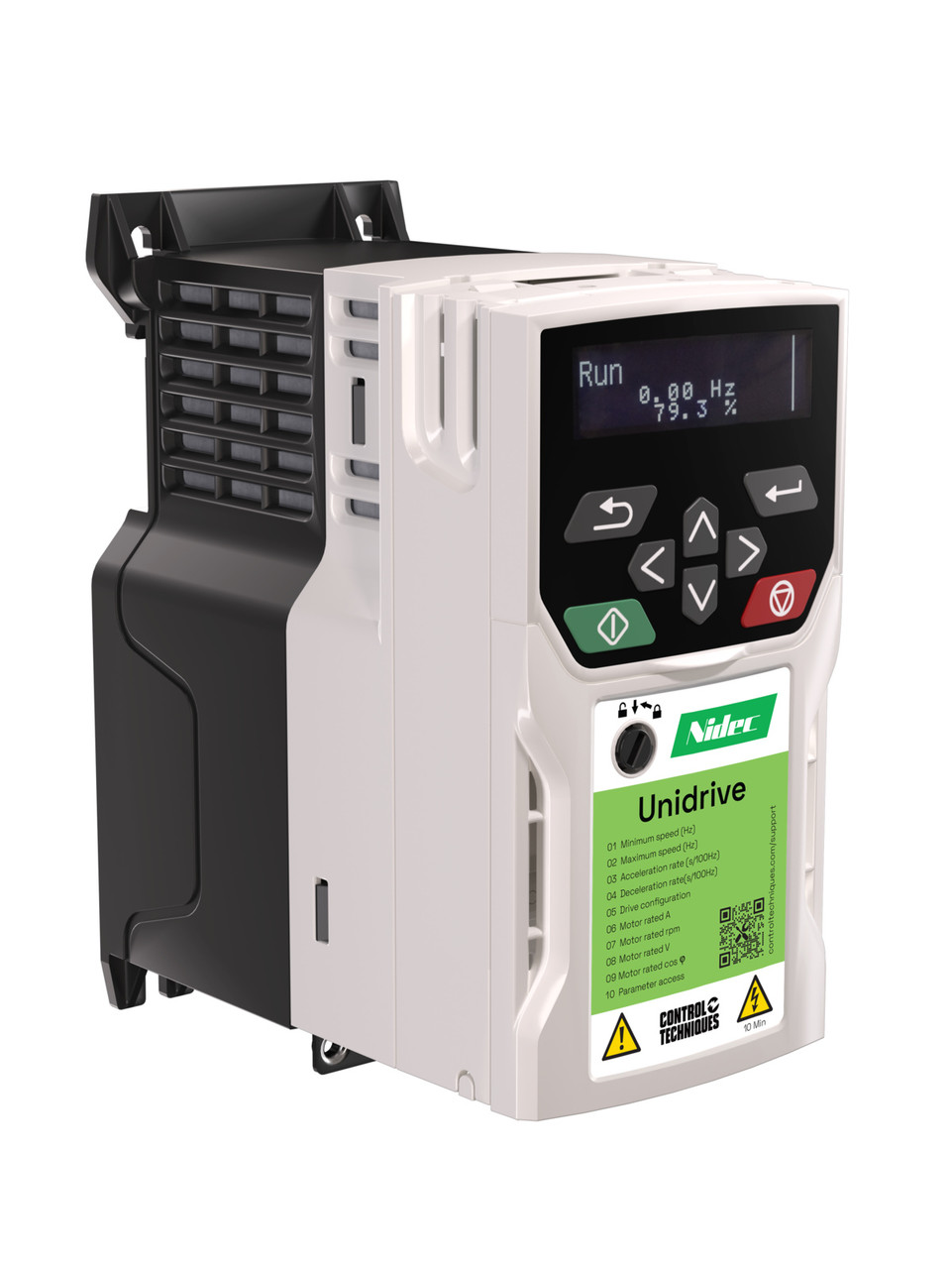 M400-01200033A10101AB100 Nidec Control Techniques Unidrive M400 Left